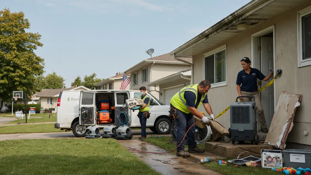 Water Damage Restoration in Tripoli, WI near me